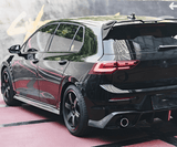 2022-2023 (MK8) Volkswagen Golf 8 GTI Hatchback Carbon Fiber Side Skirts - Rax Performance