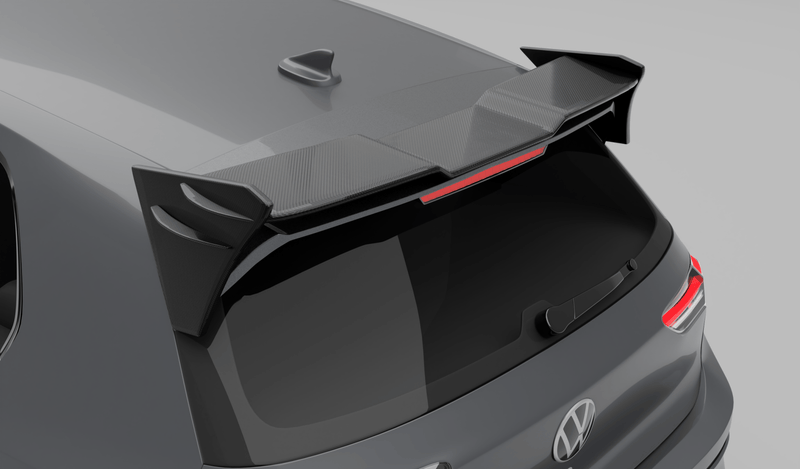 2022-2023 (MK8) Volkswagen VW Golf 8 GTI / R Carbon Fiber Roof Spoiler - Rax Performance