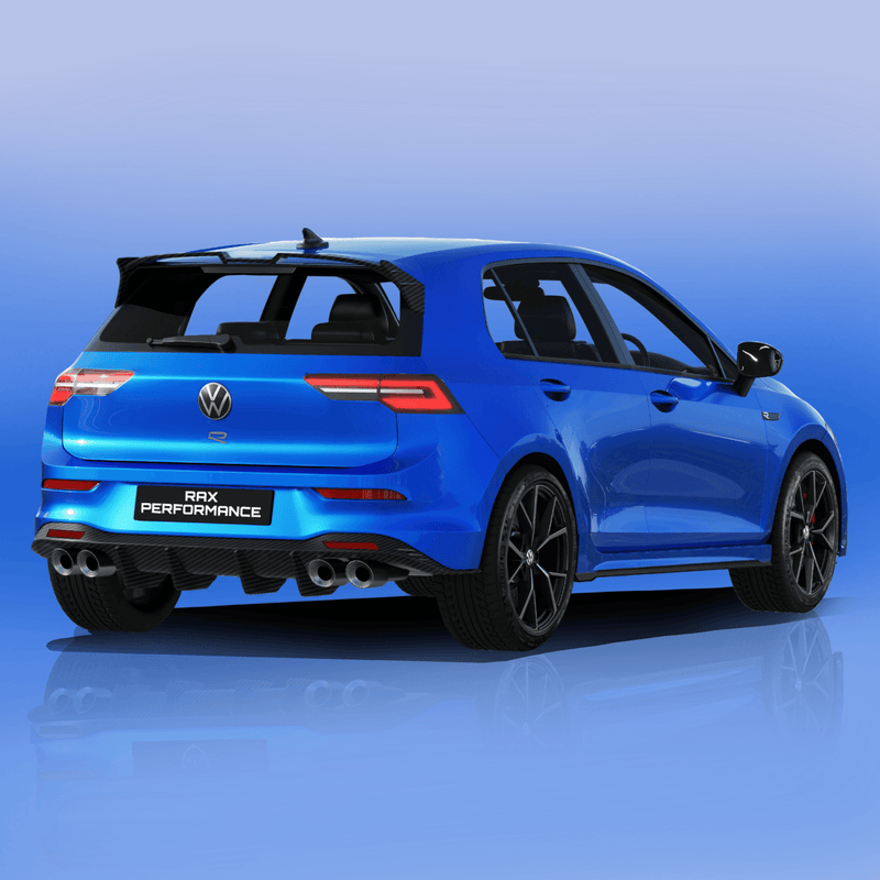 2022-2023 (MK8) Volkswagen VW Golf 8 GTI / R Carbon Fiber Roof Spoiler - Rax Performance