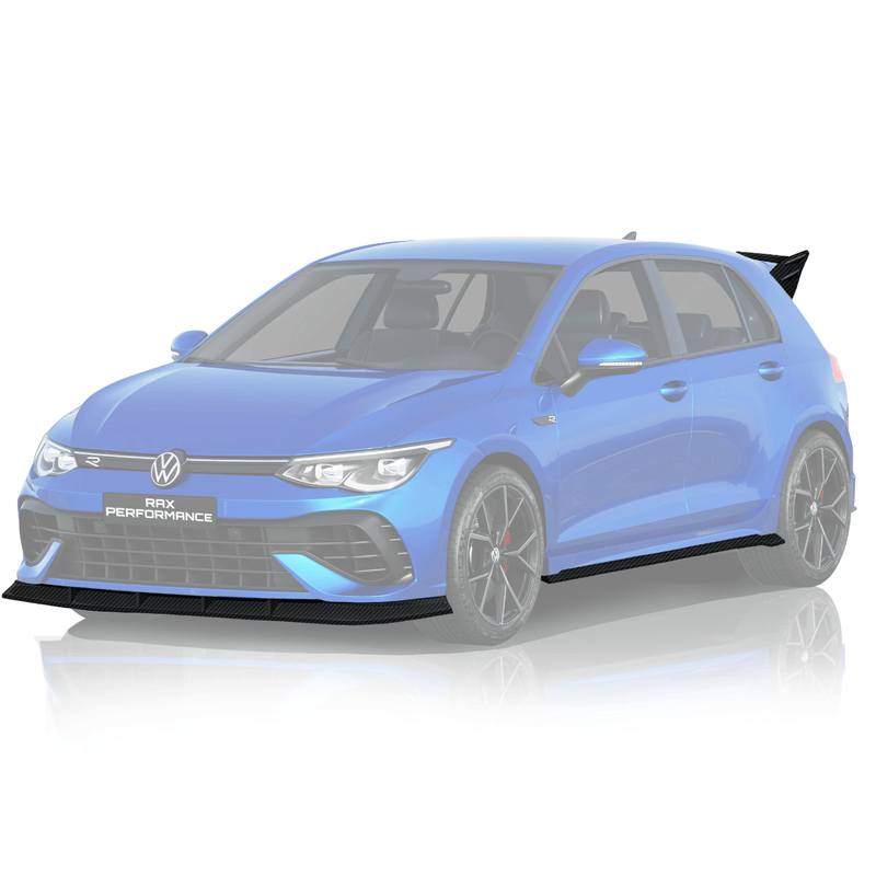 2022-2023 (MK8) Volkswagen VW Golf R Carbon Fiber Front Lip - Rax Performance