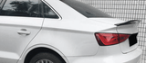 8V 2013-2016 and 8V.5 2017-2020 Audi A3/S3/RS3 Sedan Carbon Fiber Rear Spoiler - Rax Performance