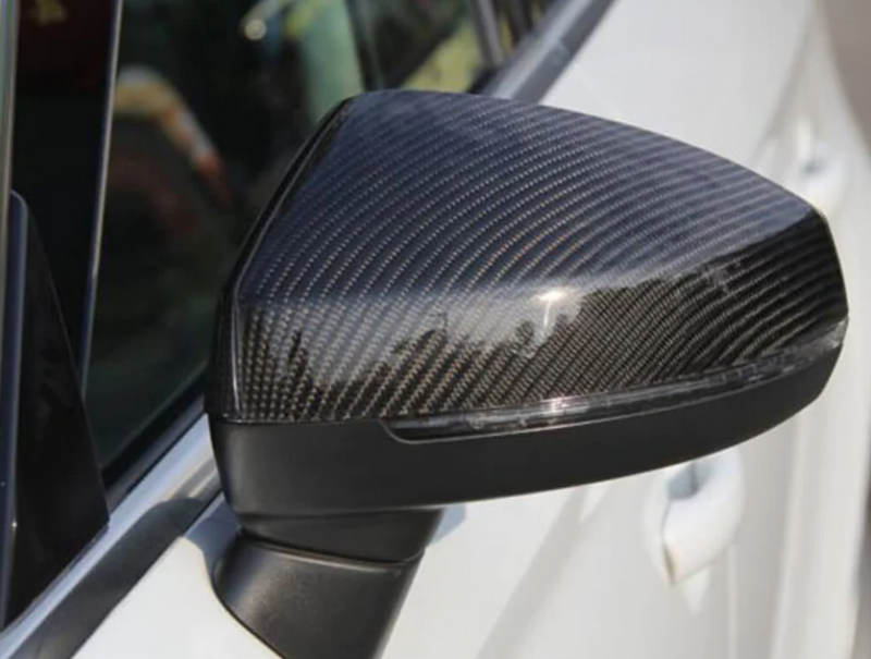 Audi 8V 8V.5 2013-2020 A3 / A3 S-line / S3 / RS3 Carbon Fiber Mirror Covers Without Side Assist