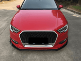 Audi 2017-2020 8V.5 A3 Standard (Non S-line) Carbon Fiber Front Lip - Rax Performance