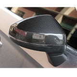 Audi 8V 8V.5 2013-2020 A3 / A3 S-line / S3 / RS3 Replacement Carbon Fiber Mirror Covers with Side Assist - Rax Performance