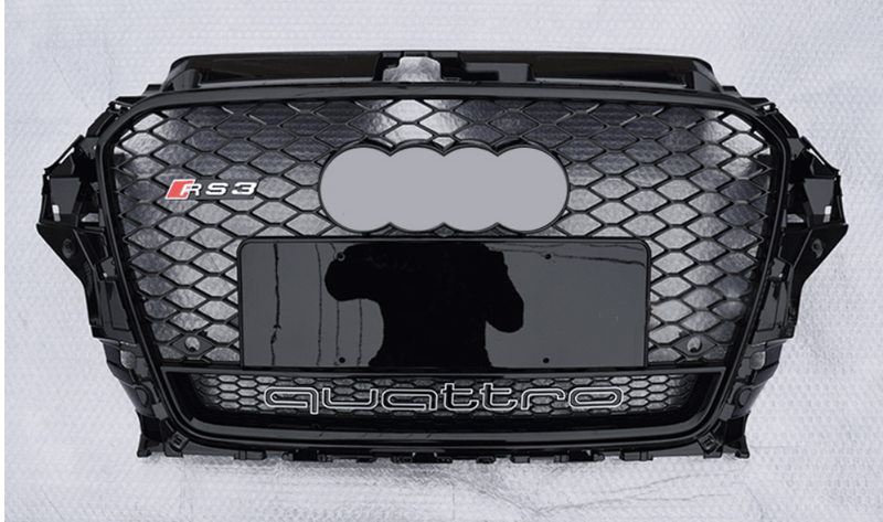 Audi RS3 Honeycomb Front Grille - Quattro | (2013-2016) 8V A3/S3 - Rax Performance