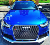 Audi RS4 Honeycomb Front Grille | (2013-2016) B8.5 A4/S4 - Rax Performance