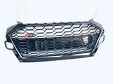 Audi RS4 Honeycomb Front Grille | (2020-2022) B9.5 A4/S4 - Rax Performance