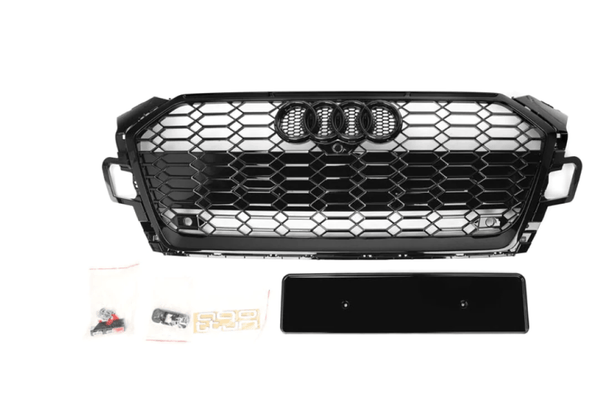Audi RS5 Honeycomb Front Grille | (2020-2022) B9.5 A5/S5 - Rax Performance