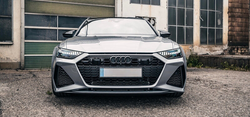 Audi RS6 Style Front Bumper  (2019-2021) C8 A6/S6 - Rax Performance