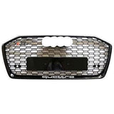 Audi RS6 Style Honeycomb Front Grille | (2019-2021) C8 A6/S6 - Rax Performance