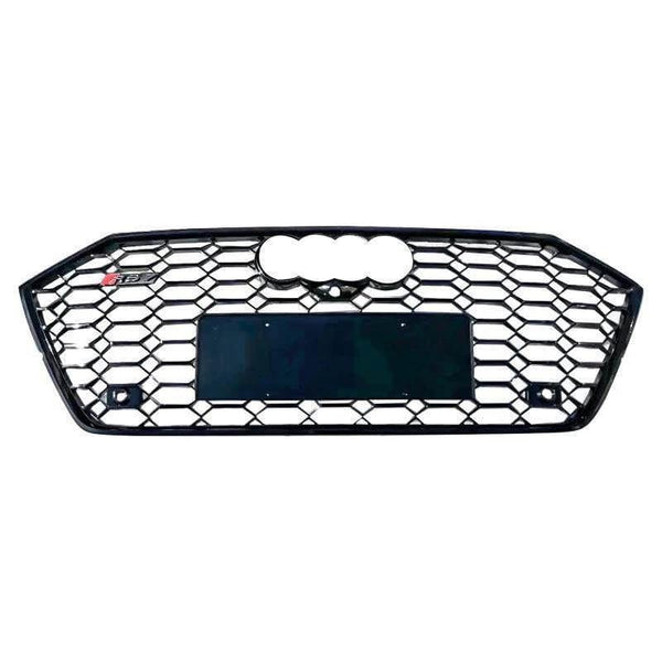 Audi RS7 Style Honeycomb Front Grille | (2019-2021) C8 A7/S7 - Rax Performance