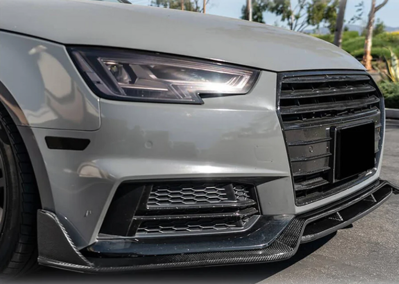 2017-2019 B9 Audi A4 S-line/S4 Sedan Carbon Fiber Front Lip