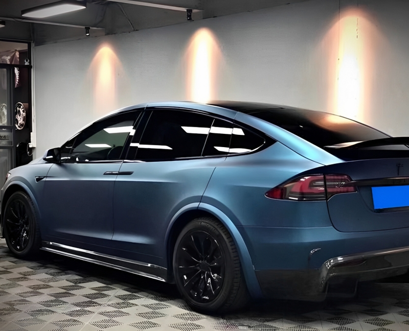 2016-2023 Tesla Model X Carbon Fiber Side Skirts